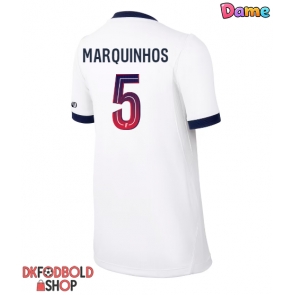 Paris Saint-Germain Marquinhos #5 Udebanetrøje Dame 2026-27 Kort ærmer Paris Saint-Germain Marquinhos #5 Udebanetrøje Dame 2026-27 Kort ærmer